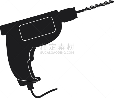 钻孔机,制造机器,白色,商务,工具箱,图像,建筑业,工业,收集,改进