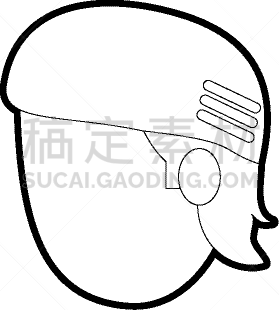 男人,人的头部,轮廓,矢量,商务,发型,人,肖像,图像,侧面像
