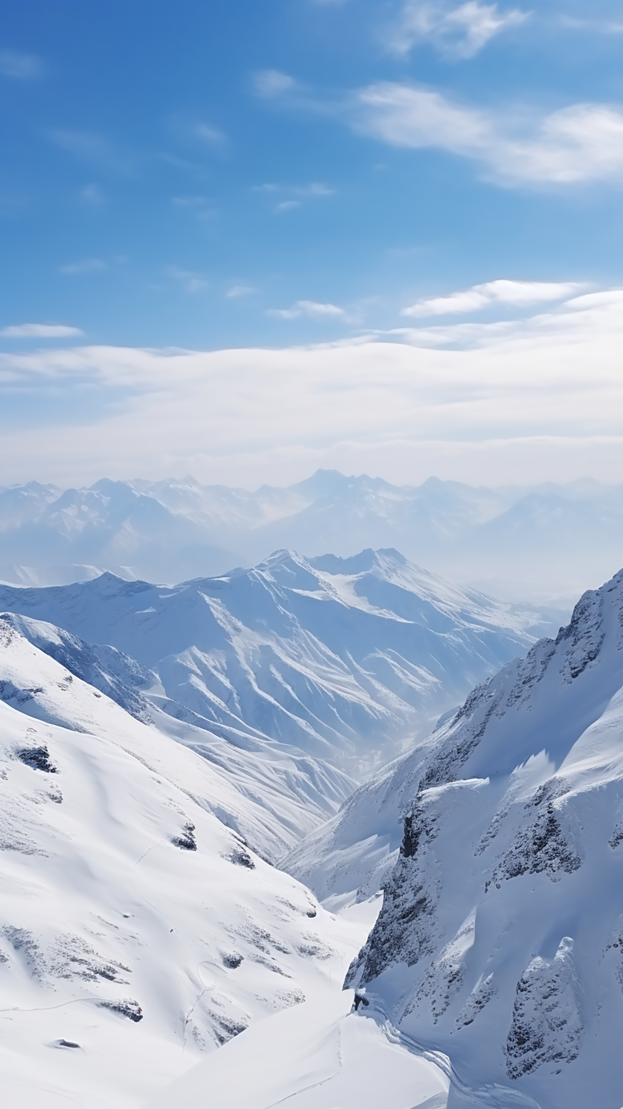 冬天冬季冬日雪山雪景风景场景背景预览效果