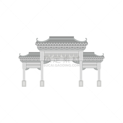 旅行者,名声,石头,大门,宝莲禅寺,东方人,户外,白色,巨大的,传统