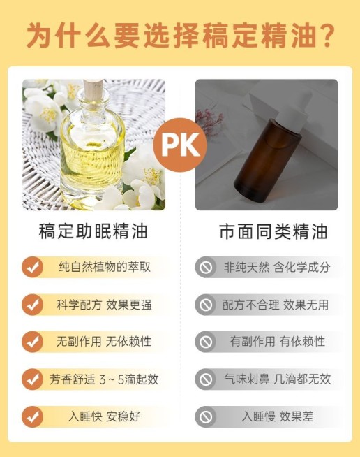 简约洗护精油产品对比海报预览效果