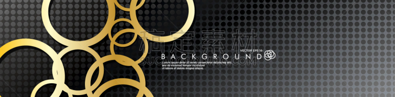 圆形,黄金,多层效果,华丽的,几何形状,传单,壁纸,模板,自然美