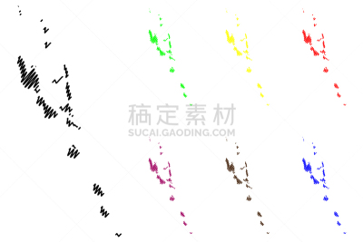 瓦努阿图,轮廓,黑色,潦草,旅途,图像,群岛,旅游,教育