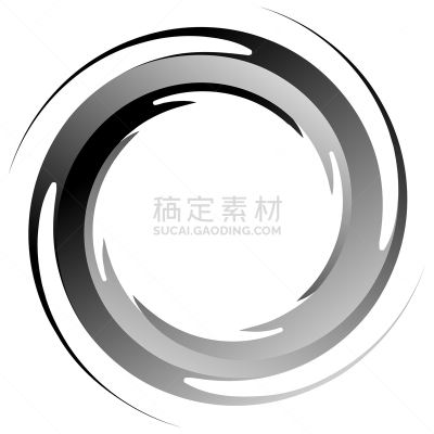 螺线,抽象,黑白图片,数码图形,白色,迷幻色,图像,弯曲,手术