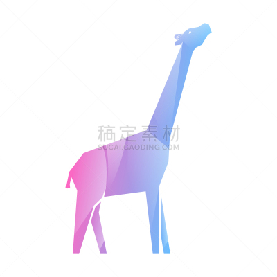 粉色,长颈鹿,蓝色,停车楼,山,可爱的,食草动物,马拉河,背景分离,野生动物