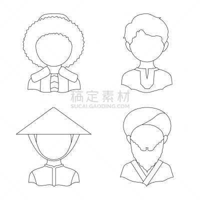 房地产,计算机图标,传统,国内著名景点,饰头巾,人种,哈萨克人,模仿,设计