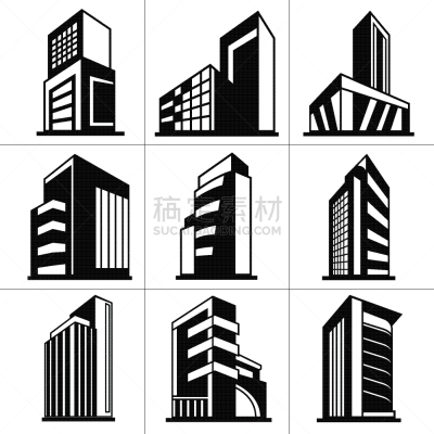 塔,建筑外部,计算机图标,房地产,矢量,城镇,房屋,图像,标志,都市风景