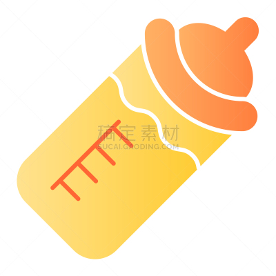 瓶子,平坦的,计算机图标,牛奶瓶,饮料,护士,塑胶,食品,喂养