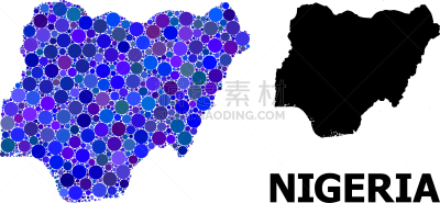 圆形,蓝色,尼日利亚,镶嵌图案,非都市风光,一个物体,点状,几何形状,球体