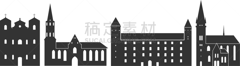 斯洛伐克,布拉迪斯拉发城堡,巴尔代约夫,品牌名称,奇异的,建筑,城市,宫殿,复古