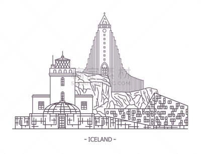 建筑,冰岛国,国际著名景点,国内著名景点,旅途,名声,餐馆,户外,旅行者,城市