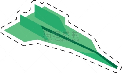 绿色,纸飞机,游戏,线条,白色,创造力,商务,概念,飞,切断