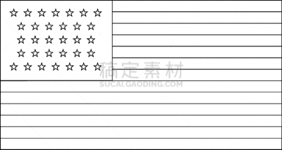 1858,数字32,星形,美国,白色,矢量,水平画幅,复古
