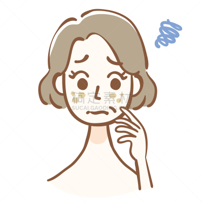 女人,中老年人,问题,皮肤,悲痛,可爱的,暗色,一个人,简单,人的脸部