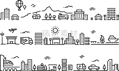 城市,房屋,地形,办公大楼,分界线,都市风光,汽车,直的,环境,休闲