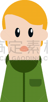 男孩,侧面像,动画片,可爱的,商务,肖像,头发,面部表情,站,违约