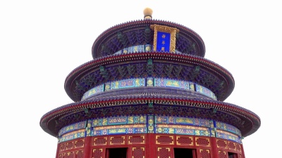 天坛(天坛)在北京，中国。