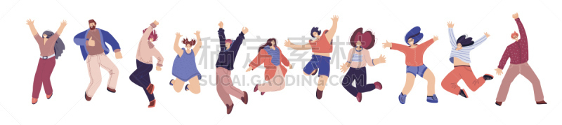 自由,动机,舞蹈,欢乐,幸福,人,概念,组物体,青年人,行动