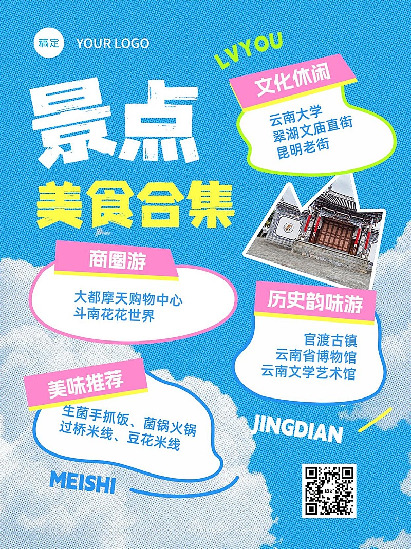 旅游攻略小红书套装小红书配图