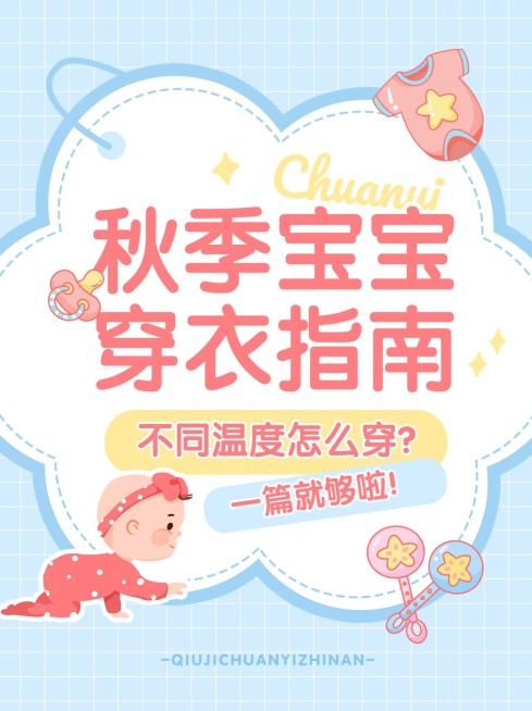 母婴亲子知识科普小红书套装小红书封面预览效果