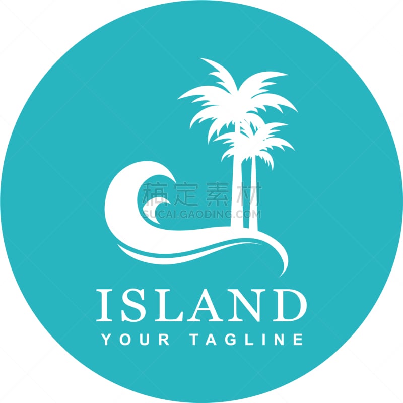 beach logo design