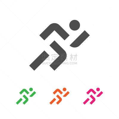 慢跑,模板,品牌名称,运动,人,男人,概念,迅速