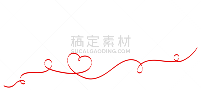 红色,心型,白色背景,缎带,汉字,超小号,卷着的,请柬,周年纪念,问候