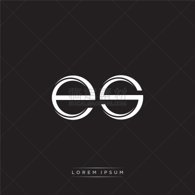 es initial letter split lowercase logo modern