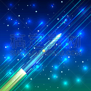 星形,火箭,尤里加加林,男人,白昼,明亮,蓝色,黑色,飞,发光