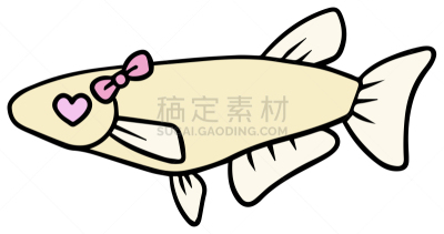 鱼类,矢量,绘画插图,科技,科学实验,简单,公园,池塘,小的,动物