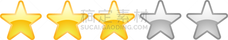 星星,三个物体,可爱的,安全护栏,商务,有序,比较,狂欢作乐,顾客,层级