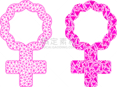 铁丝网,女性,图标,细胞,生物学,概念,多样,模板,女人,沟通