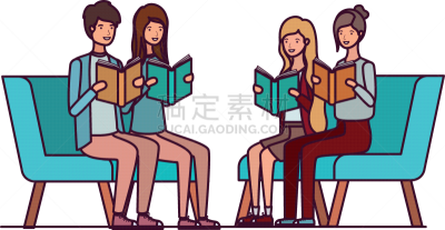 书,椅子,人群,世界读书日,学生,图书馆管理员,人,男人,女人,坐