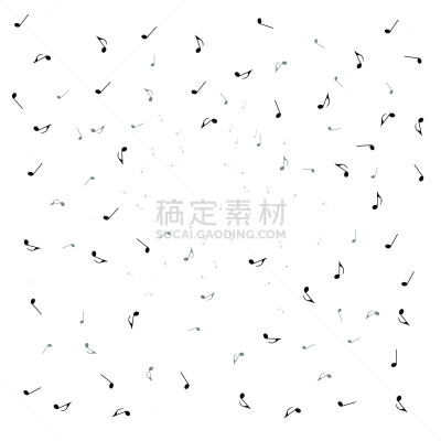 四方连续纹样,背景,音符,音乐,符号,黑白图片,钥匙,调号,高音谱号,绘画插图