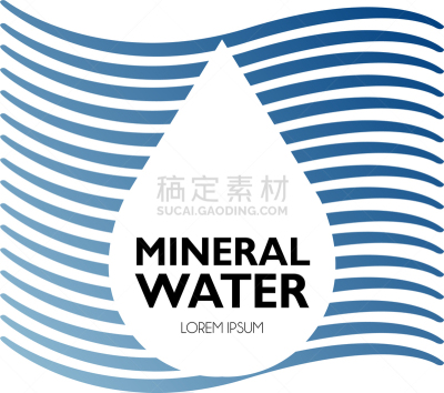 品牌名称,纯净水,分离着色,生物学,商务,自然,清新,概念,环境,海洋