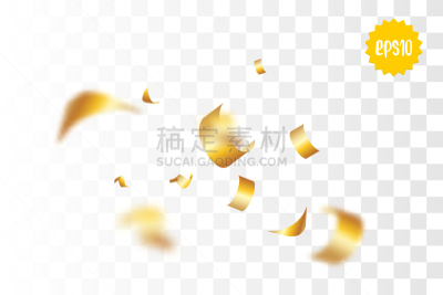 机会,黄金,五彩纸屑,节日,华丽的,模板,图像特效,装饰品,落下,喷