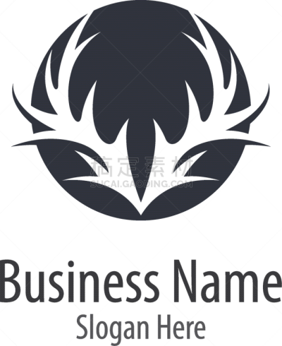 deer head logo