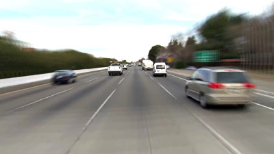 加州高速公路行驶