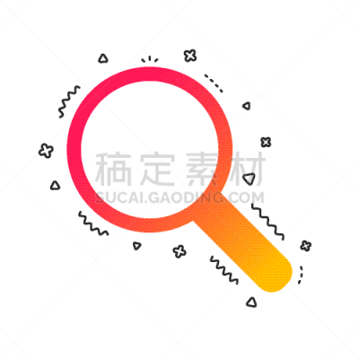 标志,迅速变焦效果,放大镜,图标,玻璃,焦点,菜单,几何形状,联系