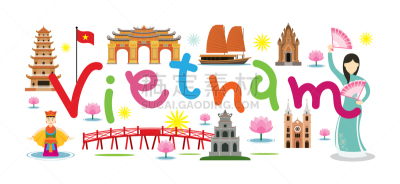 越南,国内著名景点,传统,胡志明市,可汗面具,图像,著名景点,矢量