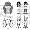 品牌名称,与摄影有关的场景,专业人员,肖像,女人,头发,发型,金色头发,棕色头发,发型屋