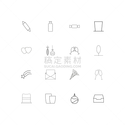 轮廓,直的,计算机图标,旅游目的地,图像,糖果,瓶子,邮件,矢量,树