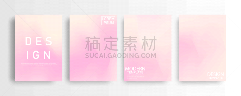 模板,抽象,式样,小册子,粉色,插画,计划书,彩色蜡笔,渐变背景,概念