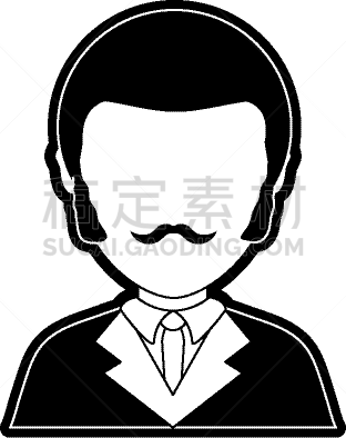 职权,陪审员,男人,矢量,判断