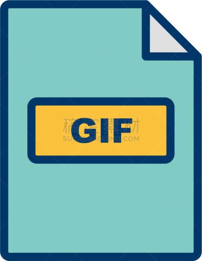 GIF动图,计算机图标,轮廓,直的,图像,矢量,符号,标志,文档,设计