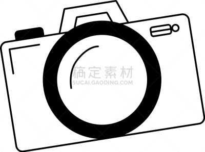 分离着色,相机,图标,焦点,专业人员,技术,现代,摄影