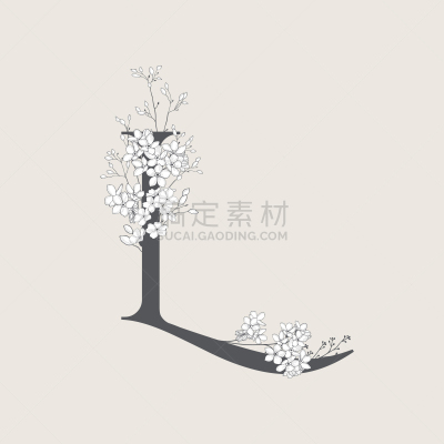 品牌名称,印有花压字品牌,瓢虫,字母,花朵,华丽的,有叶的,字母表次序,花,问候