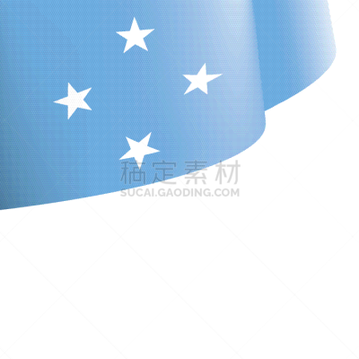 密克罗尼西亚,绘画插图,矢量,美国,白色背景,气候,国内著名景点,泻湖,背景,身份