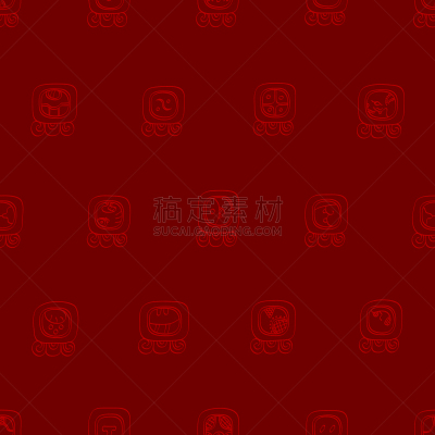 符号,玛雅文明,四方连续纹样,时间,古老的,手稿,图像,墨西哥,设计