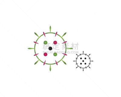 品牌名称,矢量,日冕形病毒,保护工作服,风险,警告标识,畸形,健康保健,中东呼吸综合征,红色